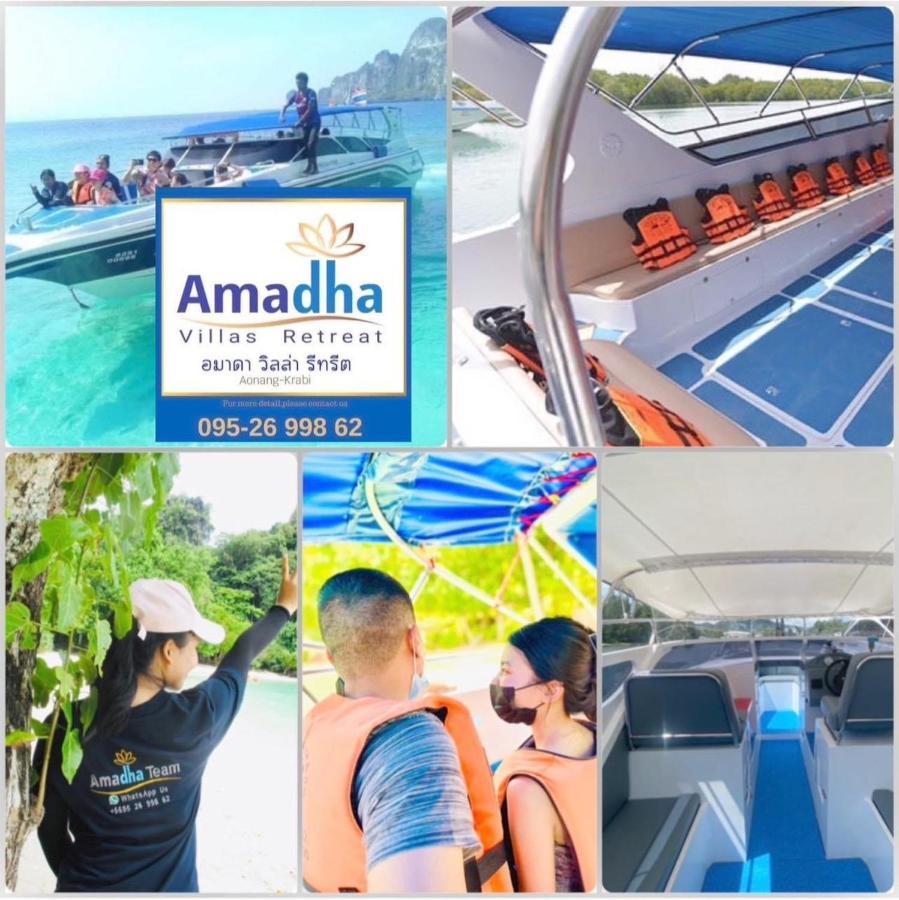 Amadha Villas Retreat - Free Tuk-Tuk Service To The Beach Ао Нанг Экстерьер фото